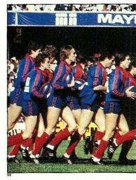 1983 Scanlens VFL Stickers #99 Melbourne Team Front
